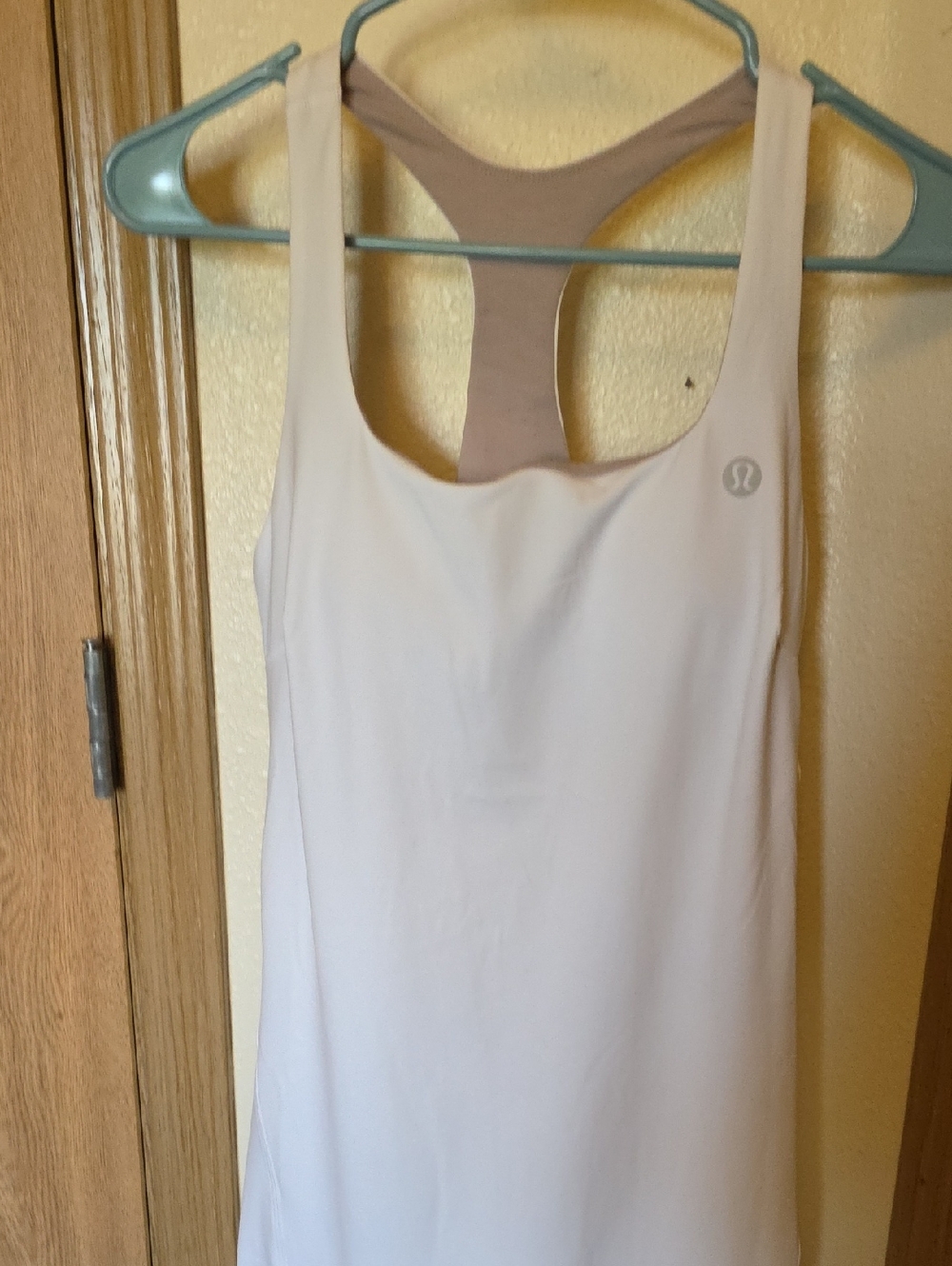 LuLuLemon athletica White racerback Dress